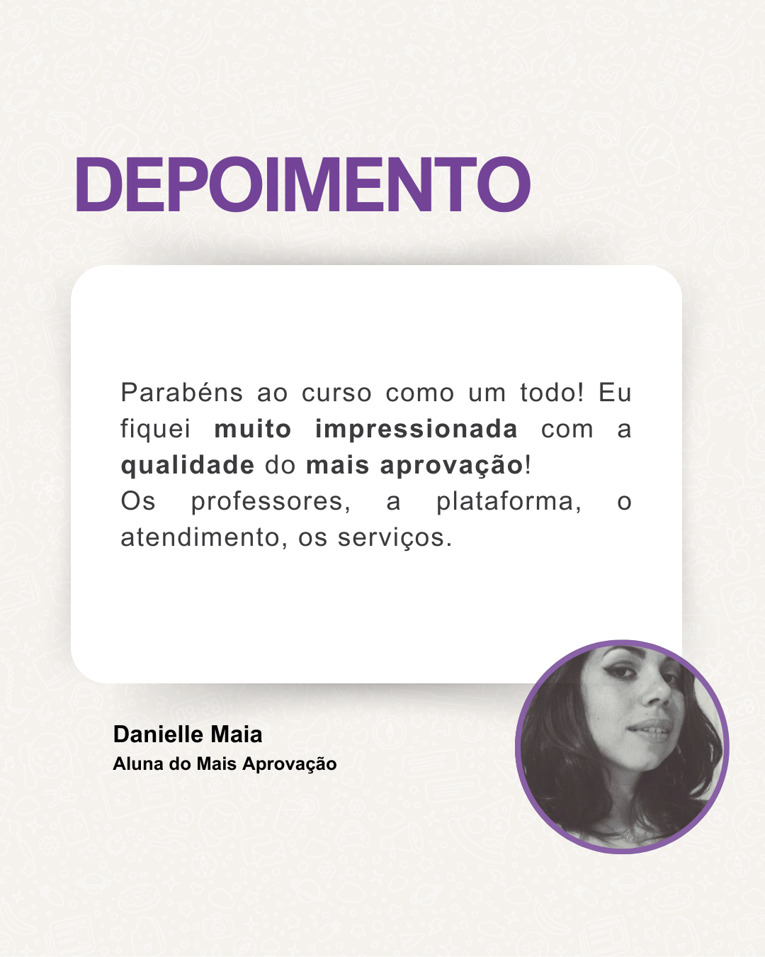 Depoimento - Danielle