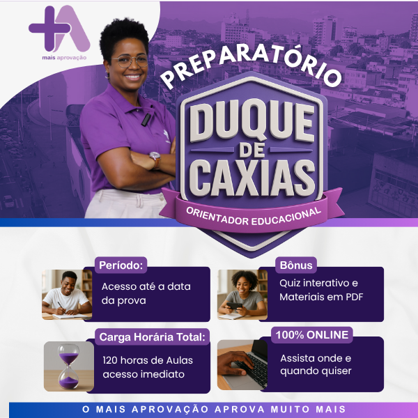 Imagem do Curso - Preparatório Duque de Caxias +Aprovação - OE