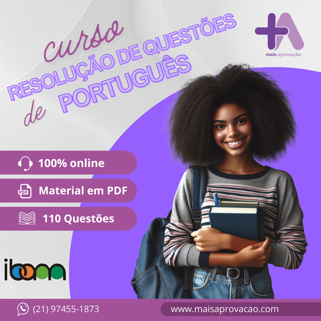 Imagem do Curso - Português – Resolução de Questões – IBAM