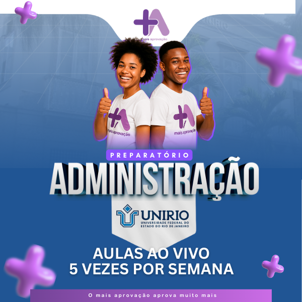 Imagem do Curso - Preparatório +Aprovação Assistente em Administração UNIRIO
