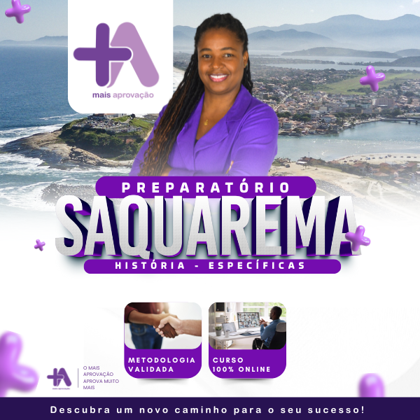 Imagem do Curso - Preparatório Saquarema +Aprovação – Professor História