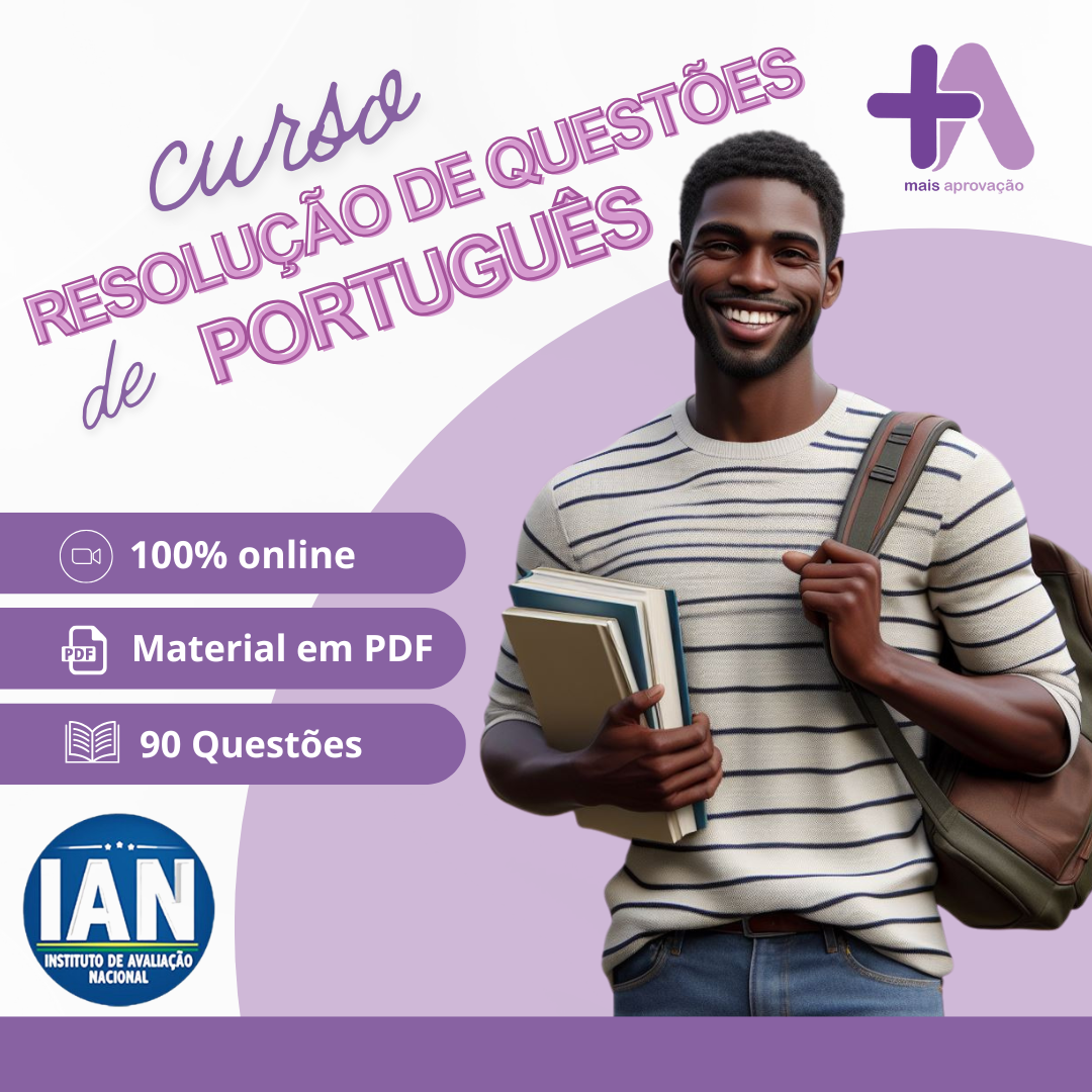 Imagem do Curso - Português + Aprovação - IAN