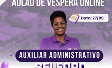 Aulão Online Véspera Belford Roxo- 27/09 – Auxiliar Administrativo