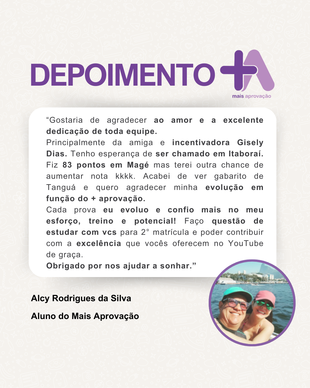 Depoimento - Alcy Rodrigues da Silva