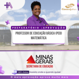 Imagem do Curso - Preparatório +Aprovação Professor de Educação Básica (PEB) - Matemática - SEE-MG 2025