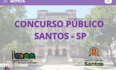 Concurso Santos 2025: 41 vagas para Professor Adjunto II com salário de R$ 3.203,38