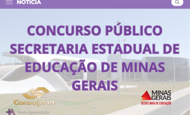 Concurso SEE MG – Edital nº 01/2025: 13.795 vagas para a Educação