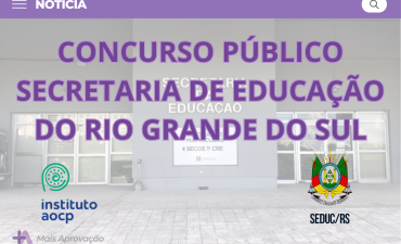 Concurso SEDUC RS 2025: 6.000 vagas para Professor de Educação Básica