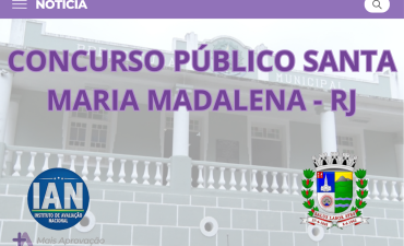 Concurso Santa Maria Madalena RJ: Oportunidades para Todos os Níveis!
