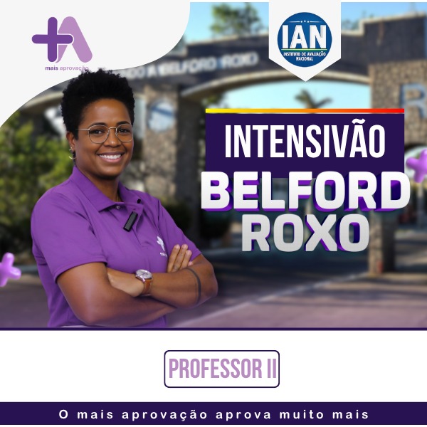 Imagem do Curso - Intensivão +Aprovação Belford Roxo - Professor II