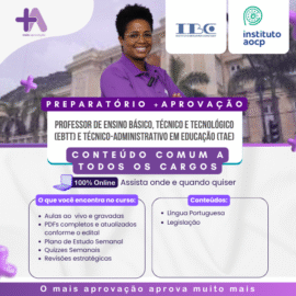 Imagem do Curso - +Aprovação IBC  – Conteúdo Comum a todos os cargos