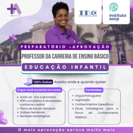 Imagem do Curso - +Aprovação IBC  – Professor de Ensino Básico Educação Infantil