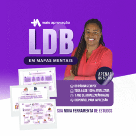 Imagem do Curso - Mapa mental - Lei de Diretrizes e Bases