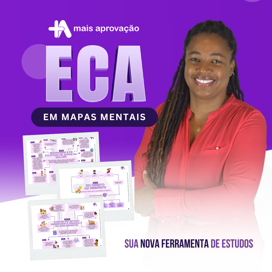 Imagem do Curso - Mapa mental - Estatuto da Criança e do Adolescente
