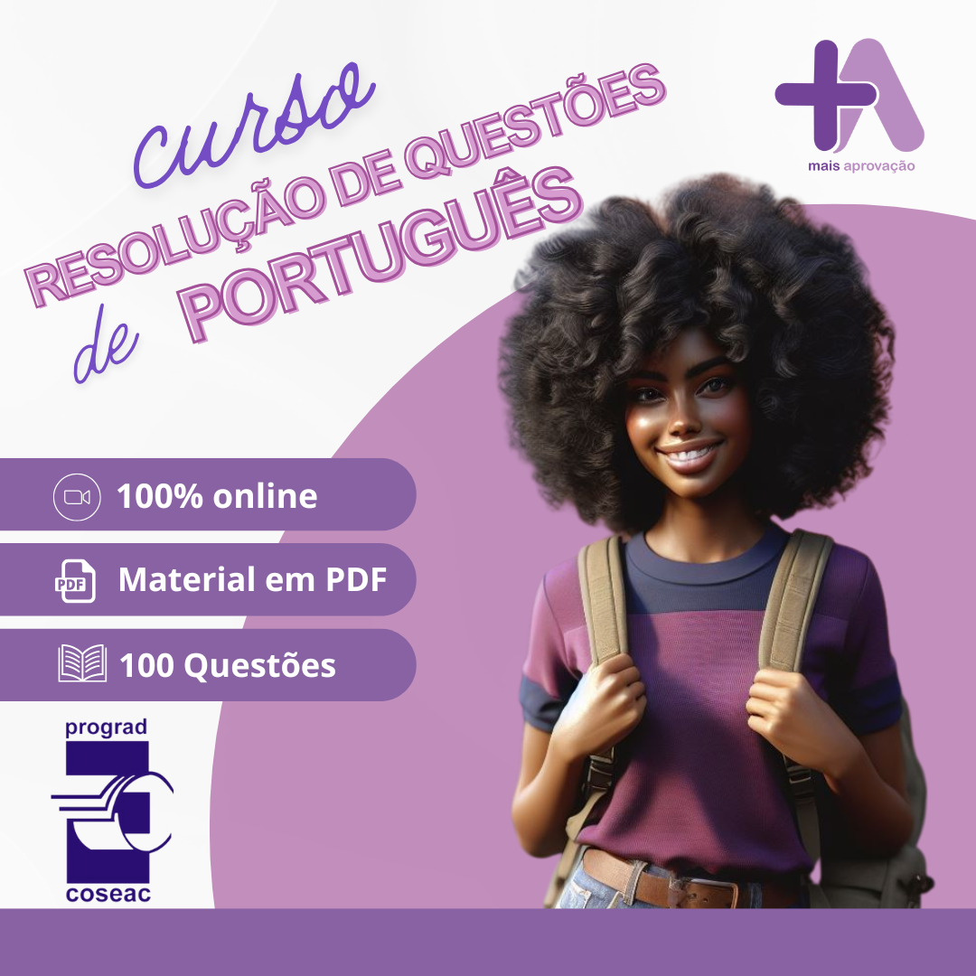Imagem do Curso - Português – Resolução de Questões – COSEAC