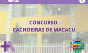Live de análise do edital do concurso Cachoeiras de Macacu Educação: vagas, salários, datas e provas.