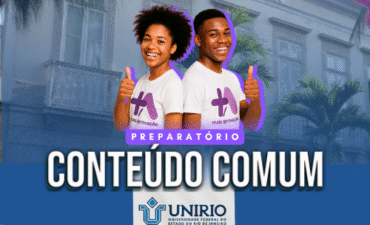 Preparatório +Aprovação – Conteúdo Comum UNIRIO 2025