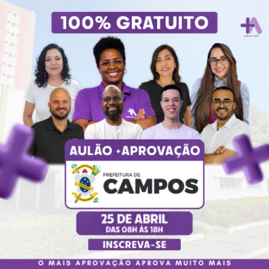 Banner Aulão Campos dos Goytacazes