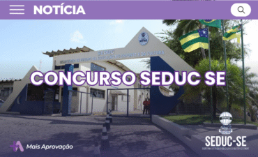 Concurso SEDUC SE 2025: edital publicado com vagas para professores e salários de até R$ 5.000