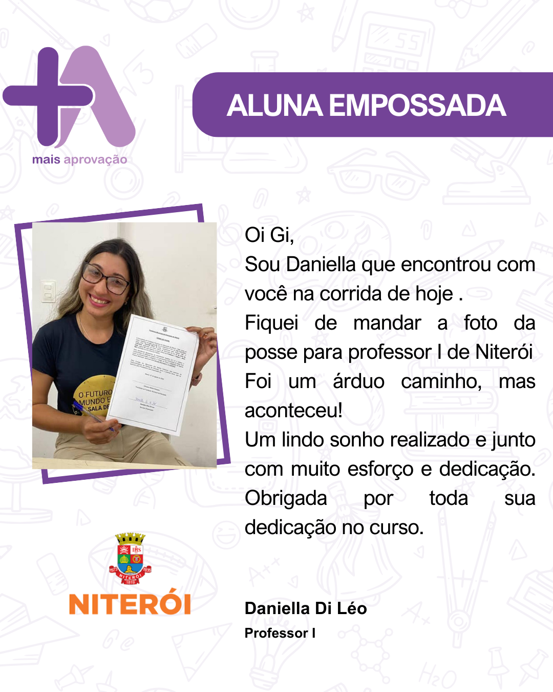 Aluno (a) - Daniella Di Leo