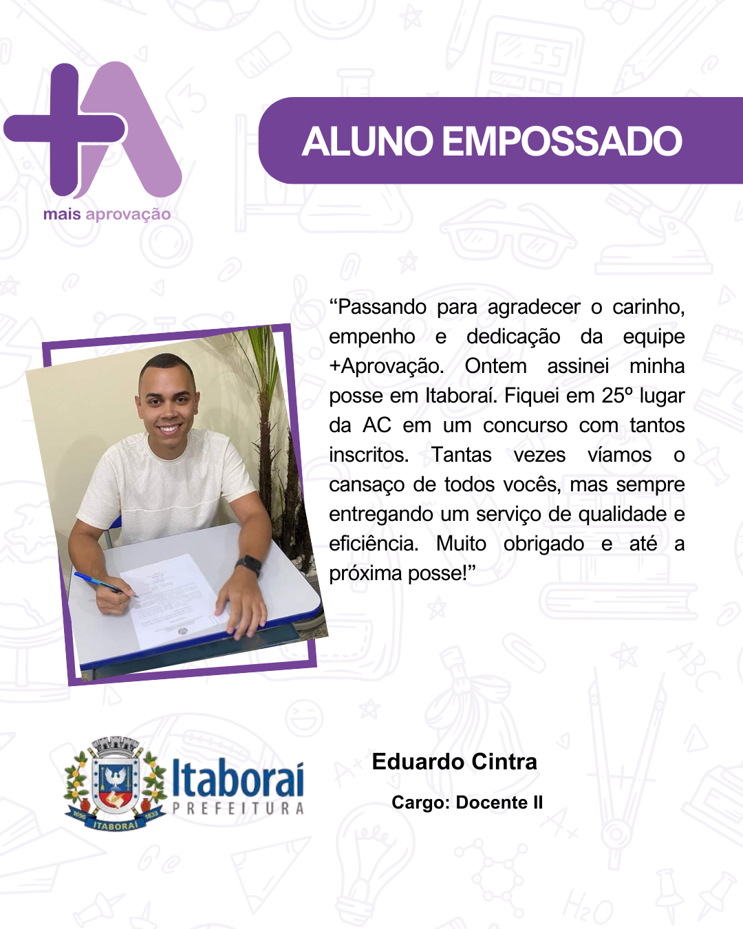 Aluno (a) - Eduardo Cintra