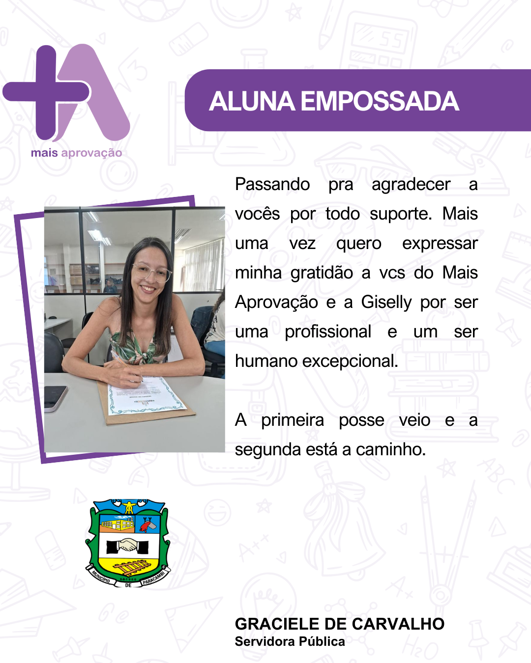 Aluno (a) - Graciele de Carvalho