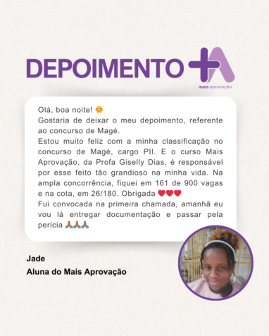 Depoimento - Jade