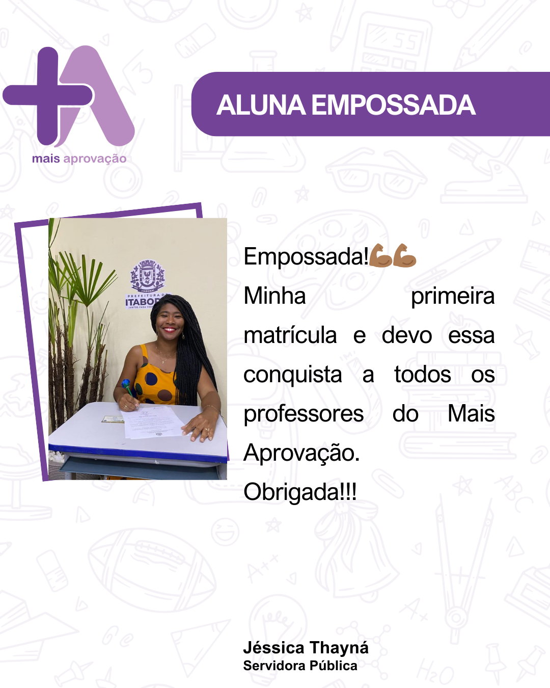 Aluno (a) - Jéssica Thayná