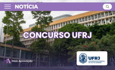 Imagem chamada para o post: Concurso UFRJ 2025 oferece 243 vagas para cargos técnico-administrativos nos níveis D e E. Veja inscrições, banca Selecon, salários e provas.