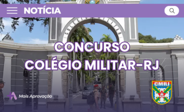 Imagem chamada para o post: Concurso Colégio Militar 2026: 80 vagas para Professor EBTT com salários até R$13,2 mil