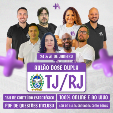 Banner Aulão TJRJ