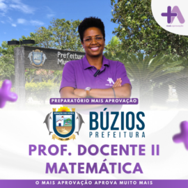 Imagem do Curso - Preparatório Búzios +Aprovação | Professor Docente II - Matemática