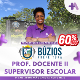 Imagem do Curso - Preparatório Búzios +Aprovação | Professor II – Supervisor Escolar