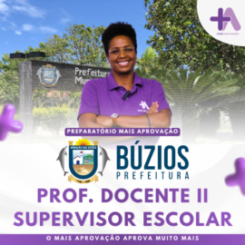 Imagem do Curso - Preparatório Búzios +Aprovação | Professor II – Supervisor Escolar