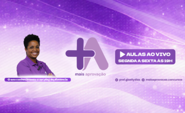 Imagem chamada para o post: Aulas gratuitas para concursos da Educação no YouTube com a Prof.ª Giselly Dias