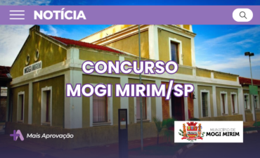 Imagem chamada para o post: Concurso Educação Mogi Mirim abre vagas com salários atrativos. Veja cargos, valores, inscrições, provas e todos os detalhes do edital.