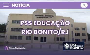 Imagem chamada para o post: Processo seletivo Rio Bonito RJ Educação 2026 abre inscrições com vagas temporárias para professores e apoio escolar