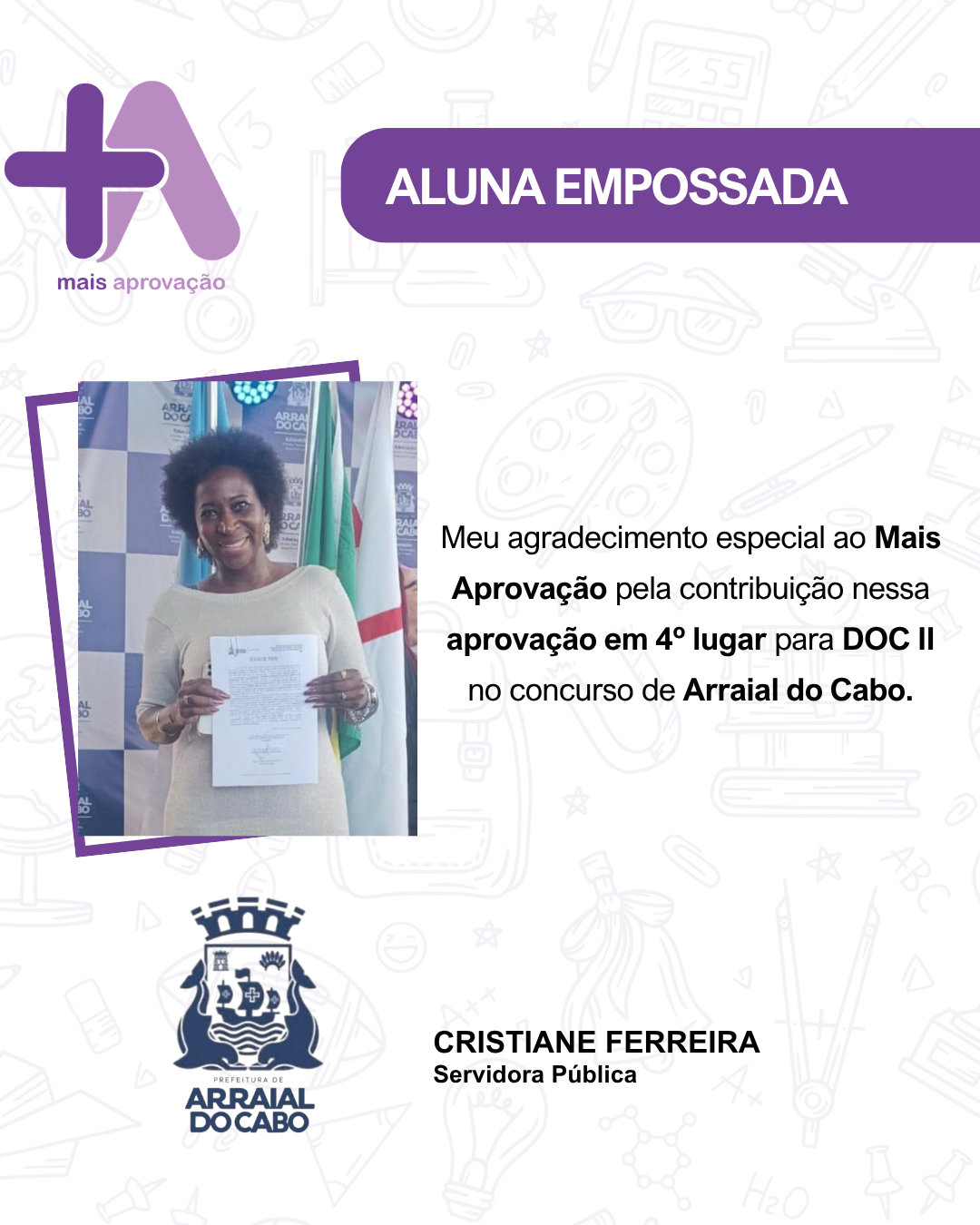 Aluno (a) - Cristiane Ferreira