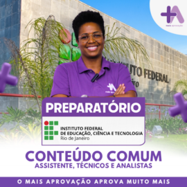 Imagem do Curso - Preparatório +Aprovação IFRJ - Conteúdo Comum (Assistente, Técnicos e Analistas)