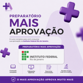 Imagem do Curso - Preparatório IFRJ - Conteúdo Comum (Assistente, Técnicos e Analistas)