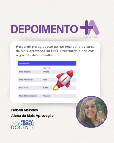 Depoimento - Isabela Meireles