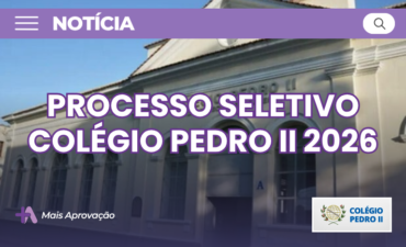 Imagem chamada para o post: Processo seletivo Colégio Pedro II 2026 abre cadastro reserva para professor substituto com inscrições online e taxa de R$ 90