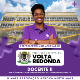 Imagem do Curso - Preparatório Volta Redonda +Aprovação - Docente II (Educação Infantil, Ensino Fundamental do 1º ao 5º ano e anos iniciais da EJA)