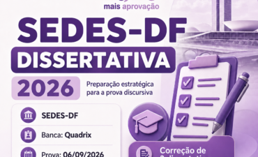 Mentoria para SEDES-DF Dissertativa
