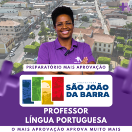 Imagem do Curso - Preparatório São João da Barra - Professor Língua Portuguesa