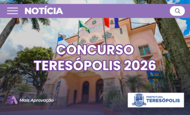 Imagem chamada para o post: Concurso Teresópolis RJ 2026: novo edital para Educação pode sair em breve; veja previsão, banca, cargos e o que estudar