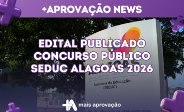 Imagem chamada para o post: Concurso Seduc AL 2026: edital publicado com 1.042 vagas para professores e salário de R$ 4,3 mil