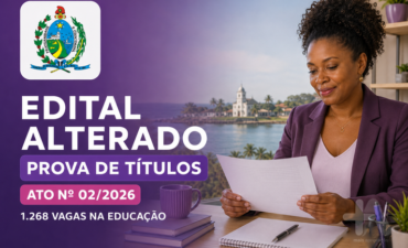 Imagem chamada para o post: Concurso Saquarema 2026: o que mudou no Ato nº 02/2026