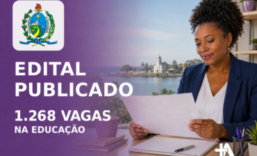 Imagem chamada para o post: Concurso Saquarema 2026: edital oferece 1.268 vagas na Educação