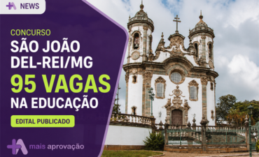 Imagem chamada para o post: Concurso Educação São João del-Rei 2026: edital abre 95 vagas